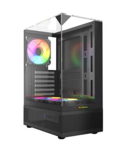 MaxGreen 190-1 Mid-Tower ATX Casing With 3x MaxGreen M59 ARGB Fan
